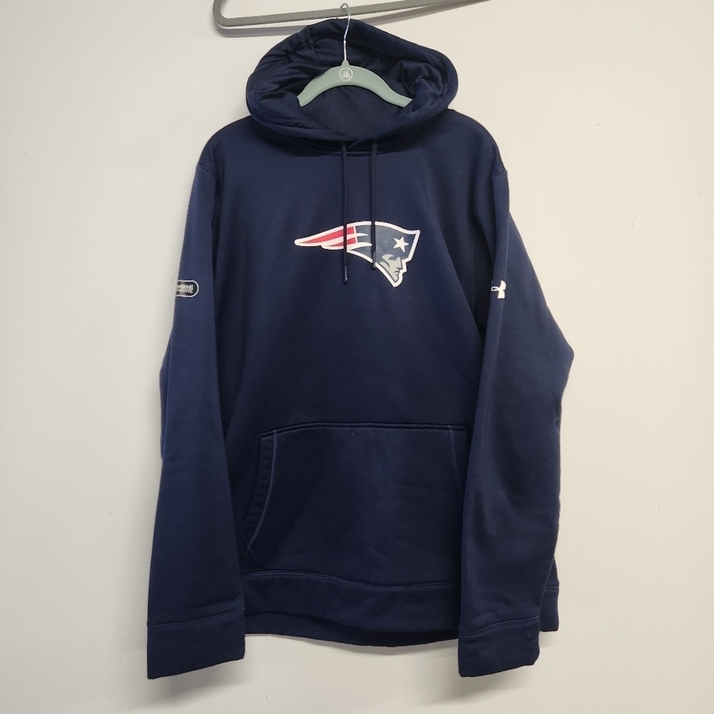 Under Armour New England Patriots Combine Authentic navy sweatshirt size XL
